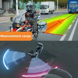 BLIND SPOT DETECTION SYSTEM FOR MOTORCYCLES