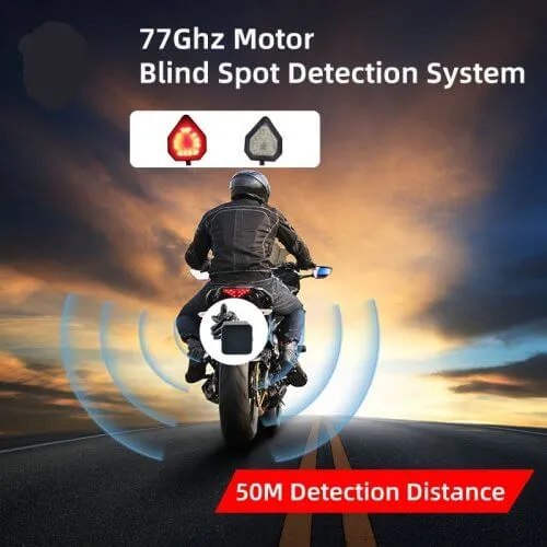 77G MT-04 BLIND SPOT DETECTION SYSTEM FOR MOTORCYCLES