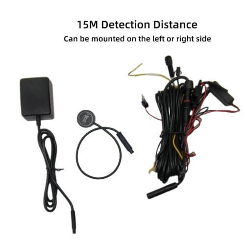 24КОМПЛЕКТ СИСТЕМЫ ОБНАРУЖЕНИЯ СЛЕПЫХ ЗОН G 11R ДЛЯ ГРУЗОВИКОВ 24G 11R TRUCK BLIND SPOT DETECTION SYSTEM SET