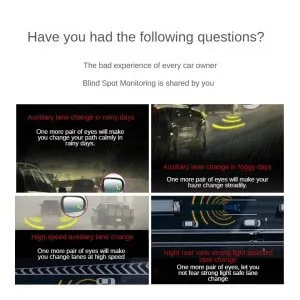 blind spot detection system available environments