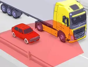 TRUCK BLIND SPOT DETECTION