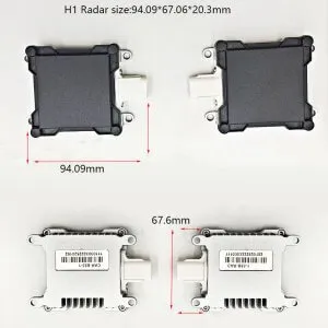 77G_H1 car bsd radar size