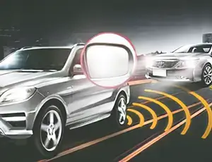 Car blind spot monitoring system