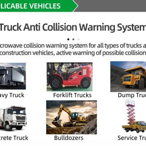 77G COLLISION WARNING SYSTEM USED FOR TRUCK