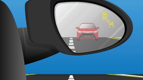 Cars with blind spot monitoring system 2