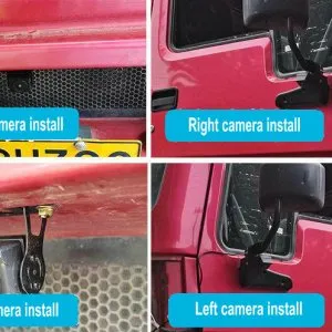truck camera system camera install position
