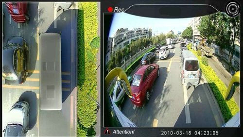 360 truck camera system effect 2