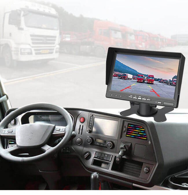 truck dash cam with parking