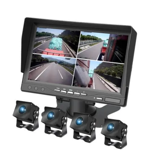7INCH 4 WAY BLIND SPOT CAMERA SYSTEM
