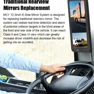 2 channel digital rear view mirror 1