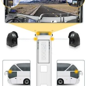 2 channel digital rear view mirror re