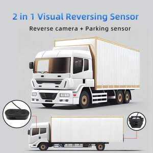 AD11 parking sensor 2 in 1 visual reversing sensor
