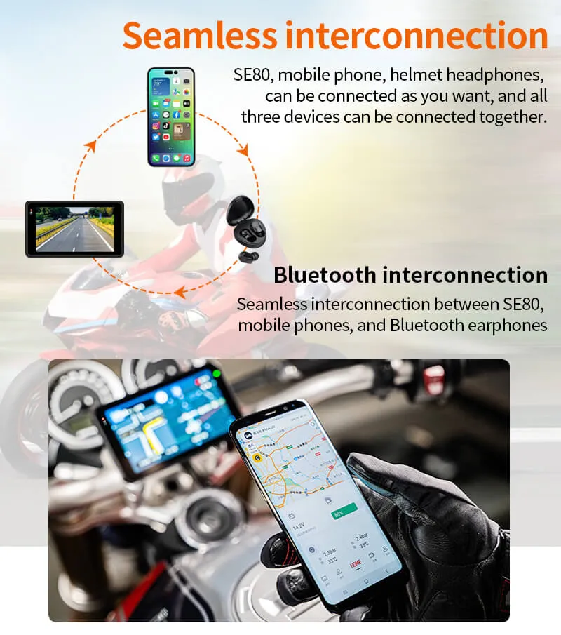 DASH CAM PARA MOTO SE80 (10) MOTORCYCLE DASH CAM SE80 (10)