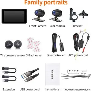 Motorcycle DASH CAM SE80 product list