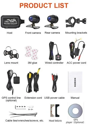 motorcycle dash cam SE3 (1)