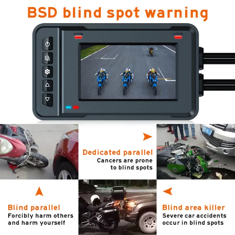 オートバイ用ダッシュカム SE70 DVR BSD-oyielectronic