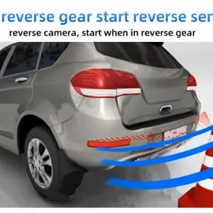 LD11 Car 3 in 1 dash cam detection range 1