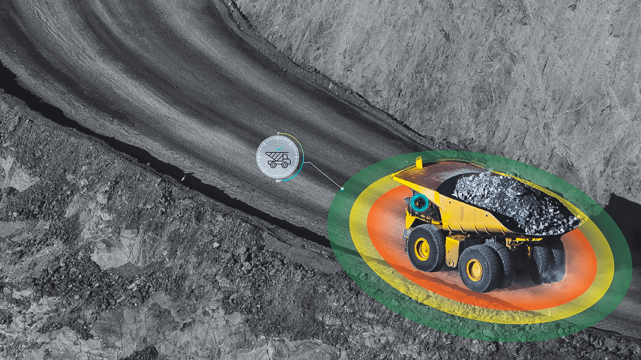 definition of collision alert system in mines