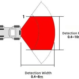 K10 detection distance